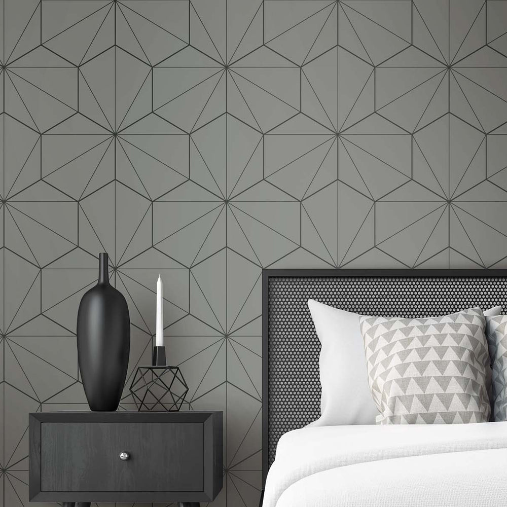
                  
                    Geometric wallpaper bedroom ET11305 from Seabrook Designs
                  
                