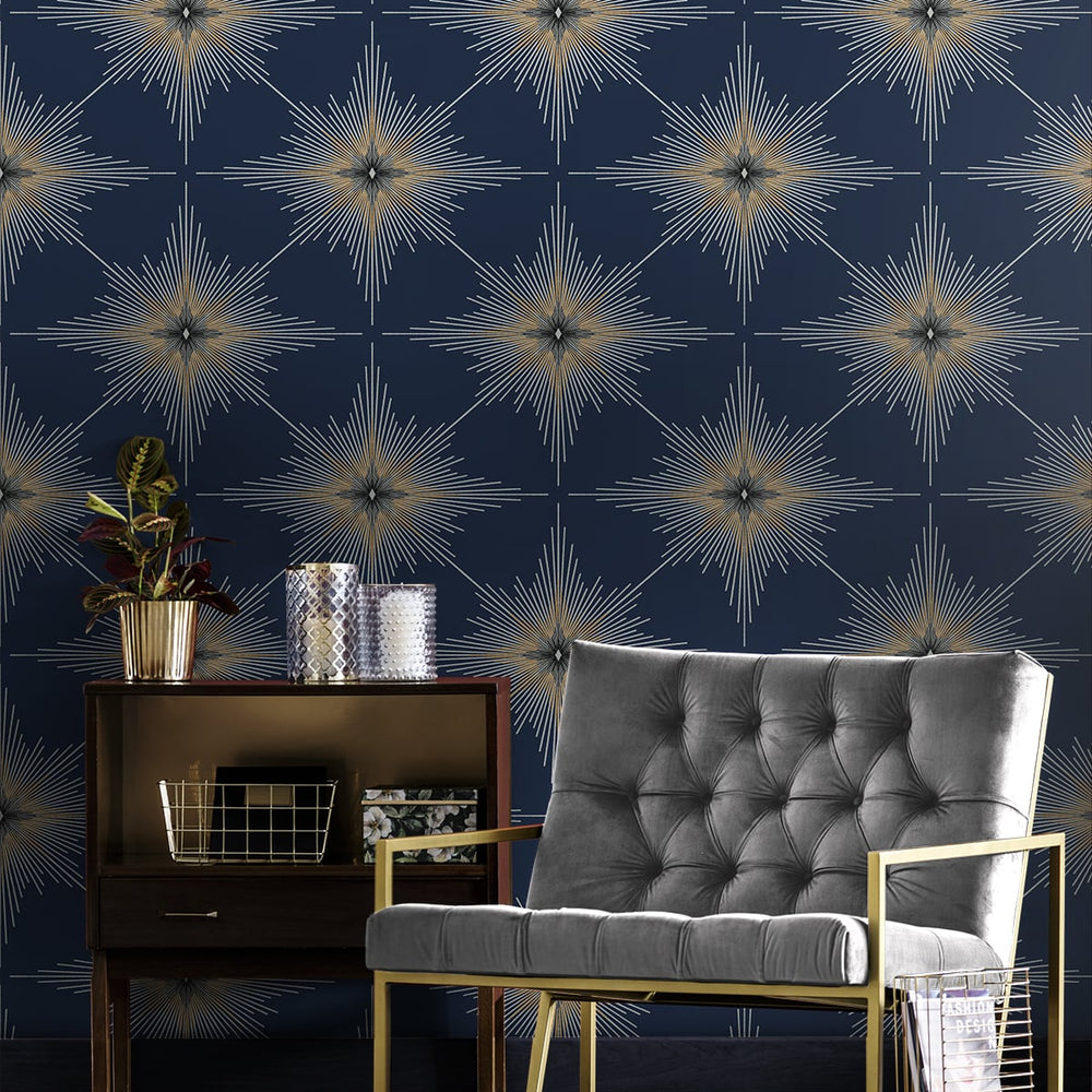 
                  
                    North star wallpaper living room ET11402 from Seabrook Designs
                  
                