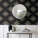 North star wallpaper entryway ET11410 from Seabrook Designs
