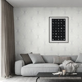 Geometric wallpaper living room ET11508 from Seabrook Designs