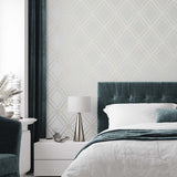 Linework Gem Geometric Unpasted Wallpaper