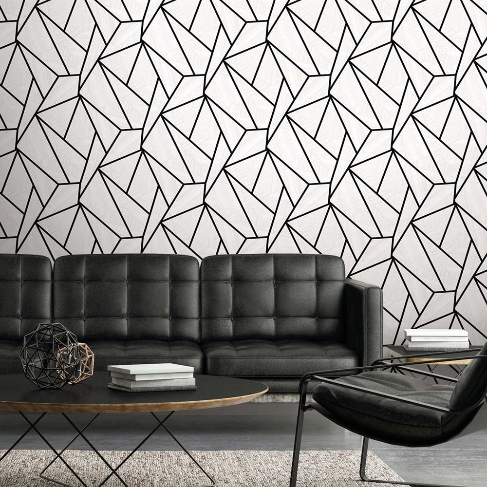 
                  
                    Geometric wallpaper living room ET11700 from Seabrook Designs
                  
                