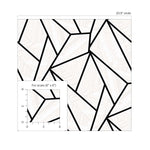 Geometric wallpaper scale ET11700 from Seabrook Designs