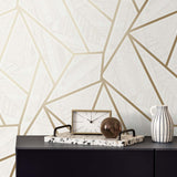 Geometric wallpaper decor ET11706 from Seabrook Designs