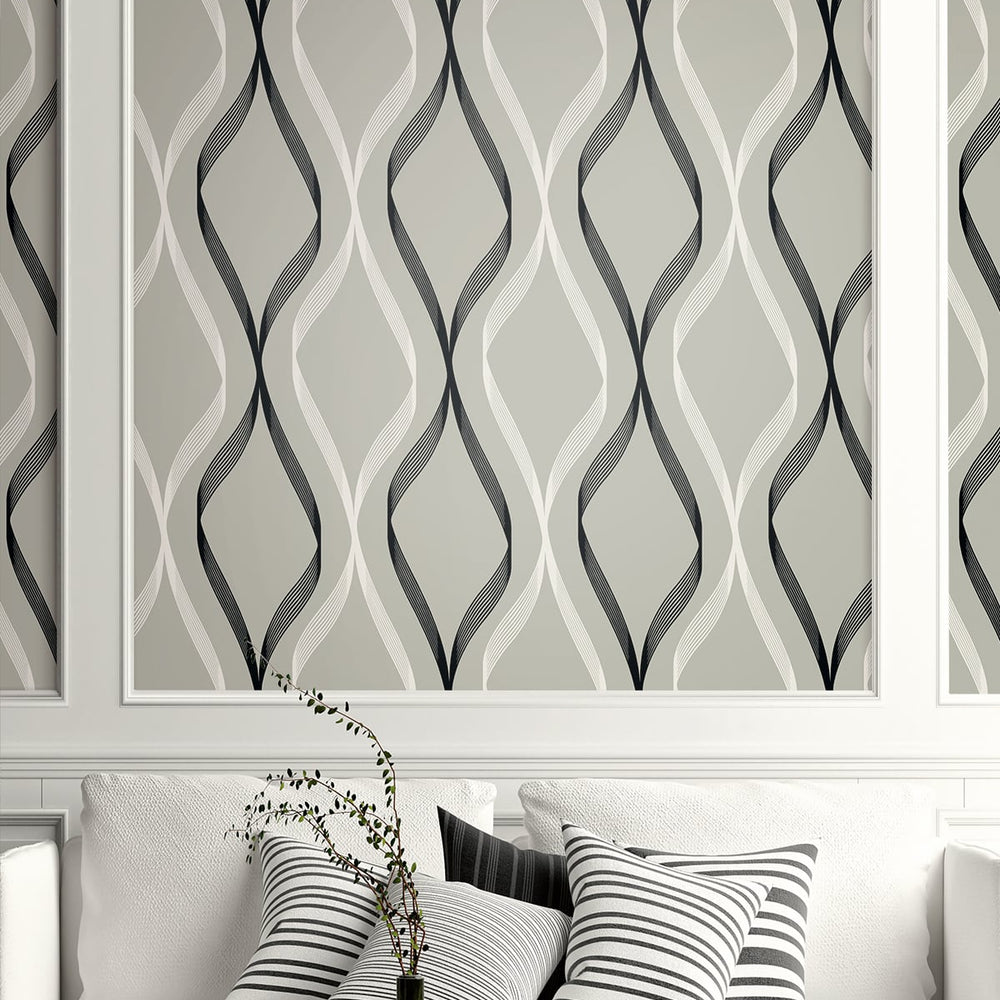 
                  
                    Geometric wallpaper decor ET11808 from Seabrook Designs
                  
                