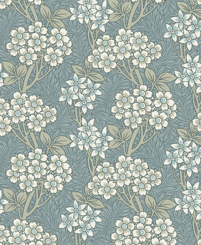 Floral wallpaper ET12004 from the Arts & Crafts collection by Etten Studios