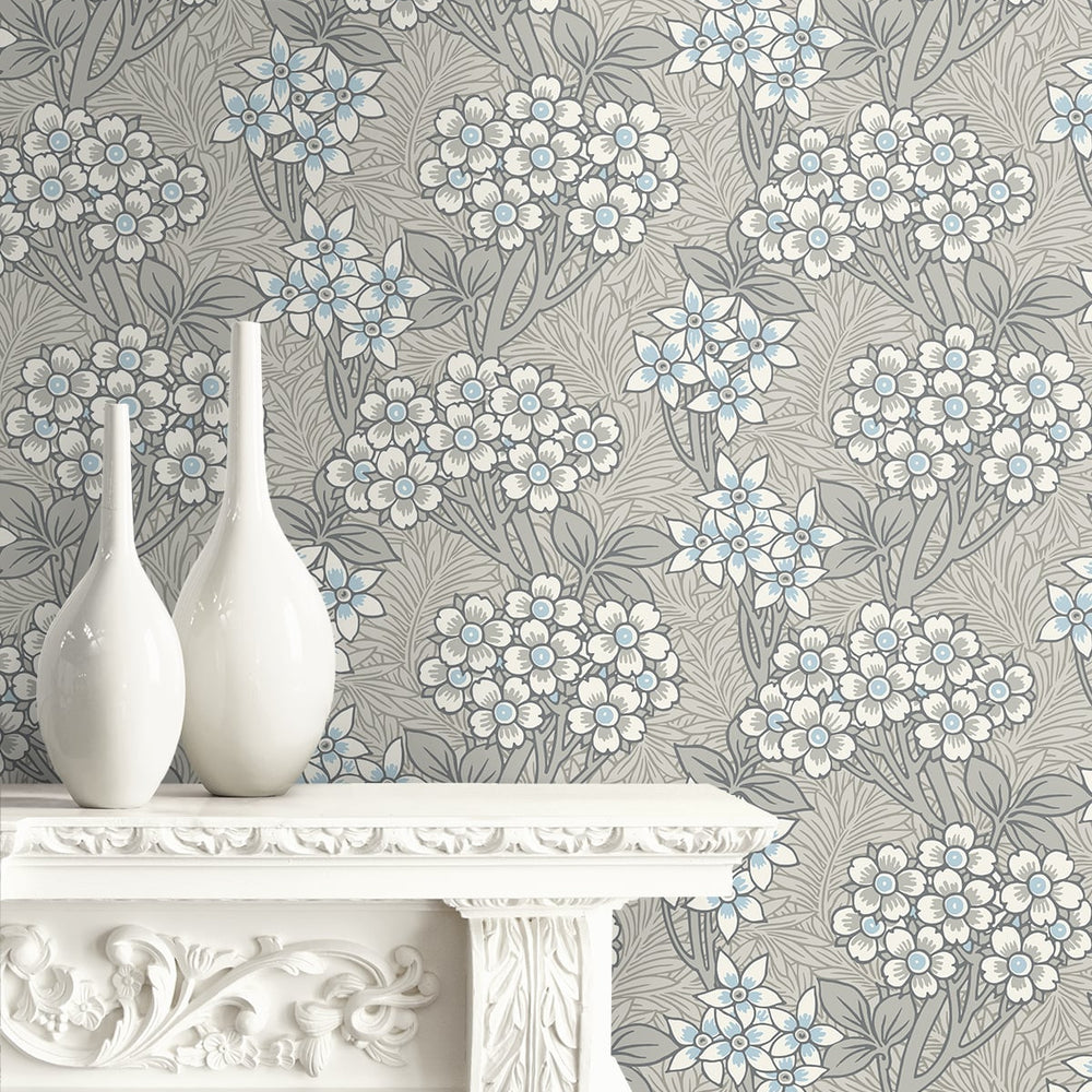 
                  
                    Floral wallpaper decor ET12005 from the Arts & Crafts collection by Etten Studios
                  
                