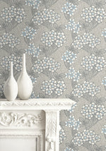 Floral wallpaper decor ET12005 from the Arts & Crafts collection by Etten Studios