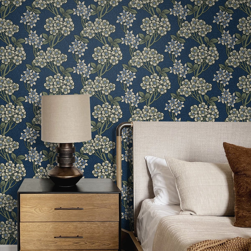 
                  
                    Floral wallpaper bedroom ET12012 from the Arts & Crafts collection by Etten Studios
                  
                