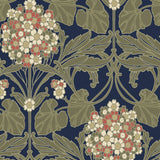 Floral vintage wallpaper ET12102 from Seabrook Designs