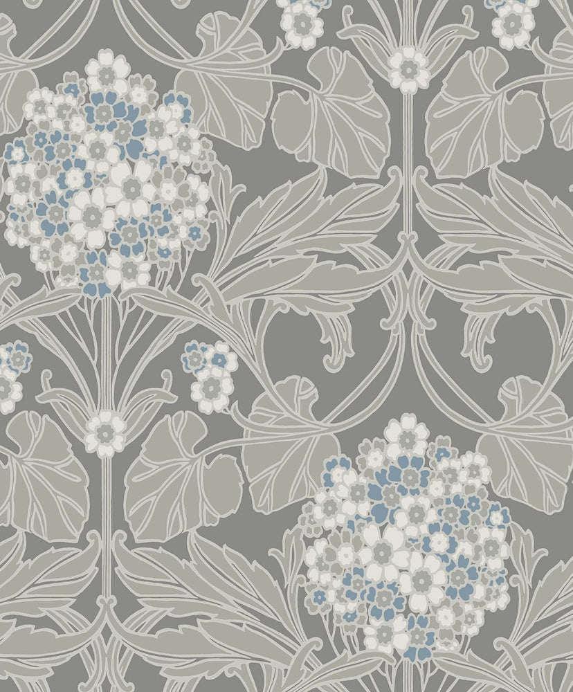 Floral vintage wallpaper ET12105 from Seabrook Designs