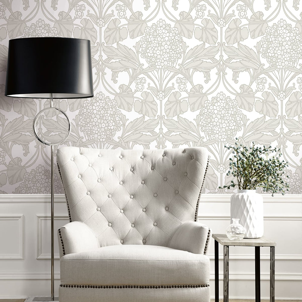 
                  
                    Floral vintage wallpaper living room ET12106 from Seabrook Designs
                  
                