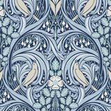 Bird ogee vintage wallpaper ET12202 from the Victorian Garden collection by Seabrook Designs