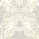 Bird ogee vintage wallpaper ET12205 from the Victorian Garden collection by Seabrook Designs