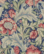 Floral vintage wallpaper ET12302 from the Victorian Garden collection by Seabrook Designs