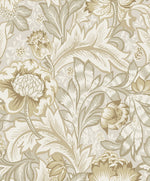 Floral vintage wallpaper ET12307 from the Victorian Garden collection by Seabrook Designs