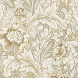 Floral vintage wallpaper ET12307 from the Victorian Garden collection by Seabrook Designs