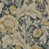 Floral vintage wallpaper ET12308 from the Victorian Garden collection by Seabrook Designs