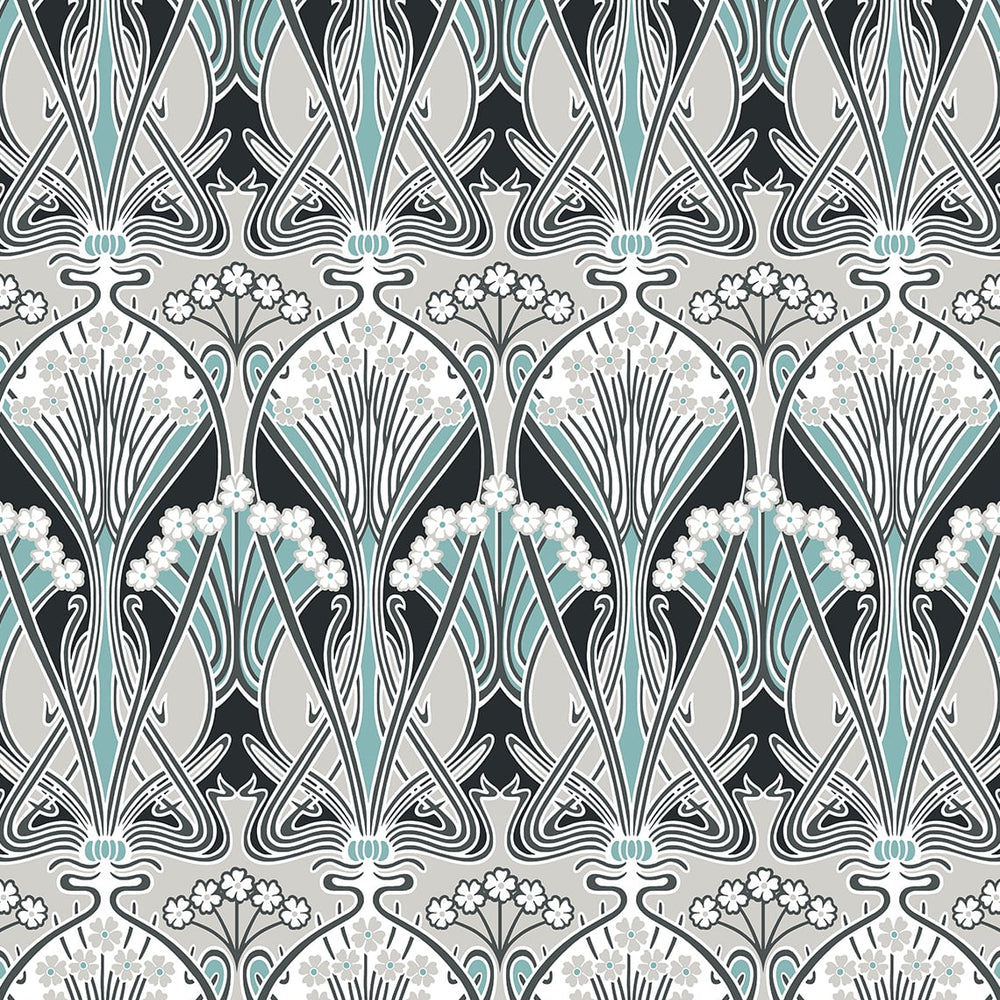 
                  
                    Vintage damask wallpaper ET12404 from the Victorian Garden collection by Seabrook Designs
                  
                