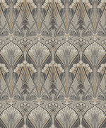Vintage damask wallpaper ET12406 from the Victorian Garden collection by Seabrook Designs