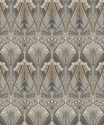 Vintage damask wallpaper ET12406 from the Victorian Garden collection by Seabrook Designs