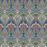 Vintage damask wallpaper ET12412 from the Victorian Garden collection by Seabrook Designs