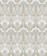 Vintage damask wallpaper ET12424 from the Victorian Garden collection by Seabrook Designs