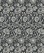 Tonal Floral Trail Vintage Unpasted Wallpaper