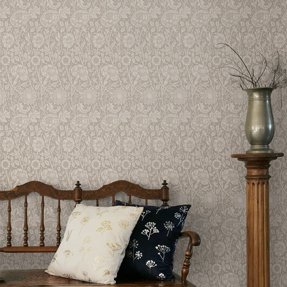 
                  
                    Vintage floral wallpaper entryway ET12508 from the Victorian Garden collection by Seabrook Designs
                  
                