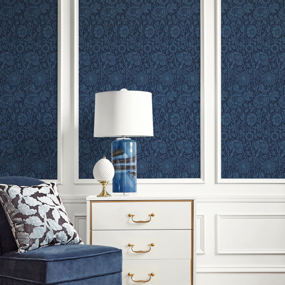 
                  
                    Vintage floral wallpaper living room ET12512 from the Victorian Garden collection by Seabrook Designs
                  
                