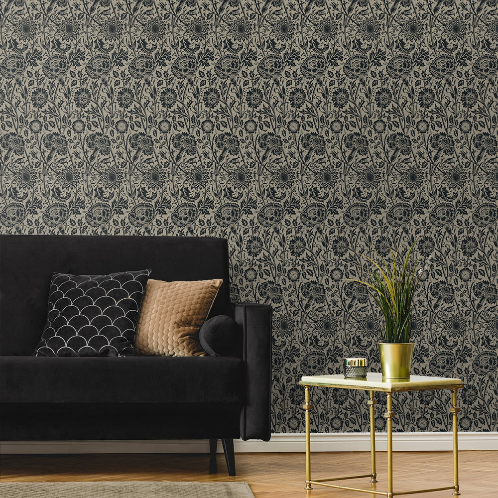 
                  
                    Vintage floral wallpaper living room ET12518 from the Victorian Garden collection by Seabrook Designs
                  
                