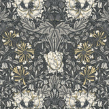 Vintage floral wallpaper ET12608 from the Victorian Garden collection by Seabrook Designs