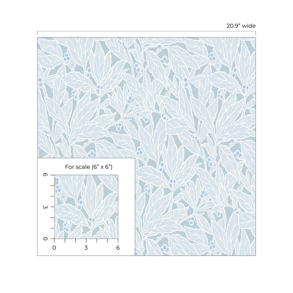 
                  
                    ET12802 leaf wallpaper scale from the Legacy Prints collection by Etten Studios
                  
                