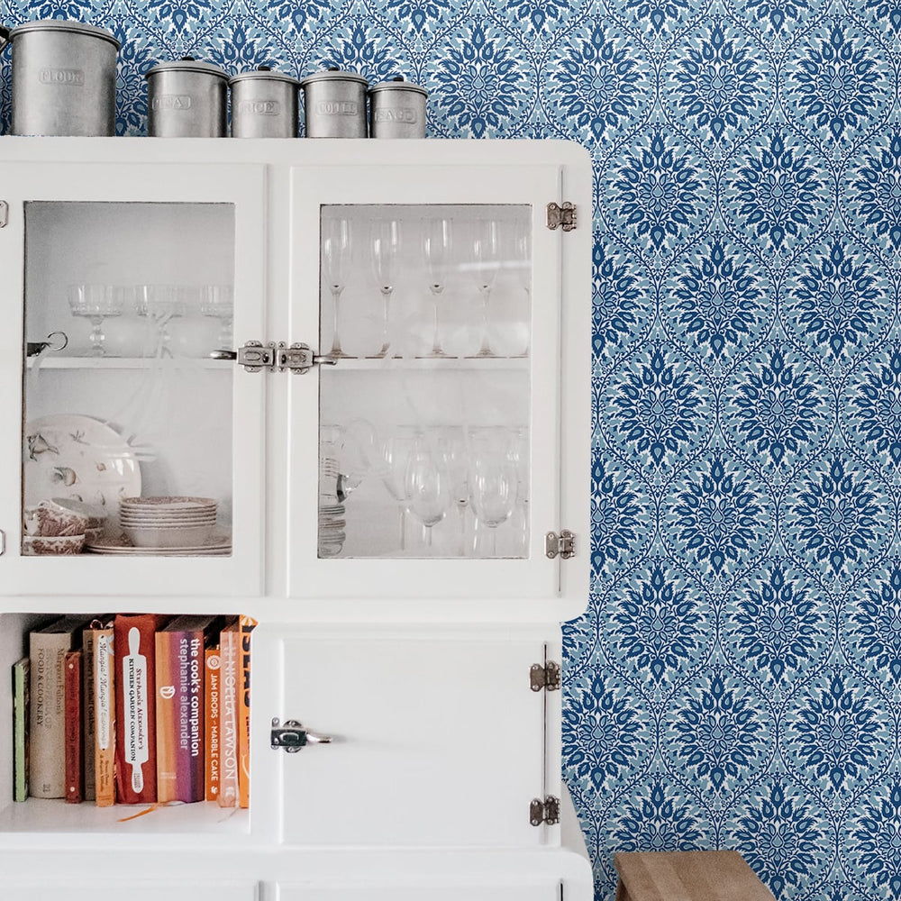
                  
                    Ogee vintage wallpaper kitchen ET12902 from the Arts and Crafts collection by Seabrook Designs
                  
                