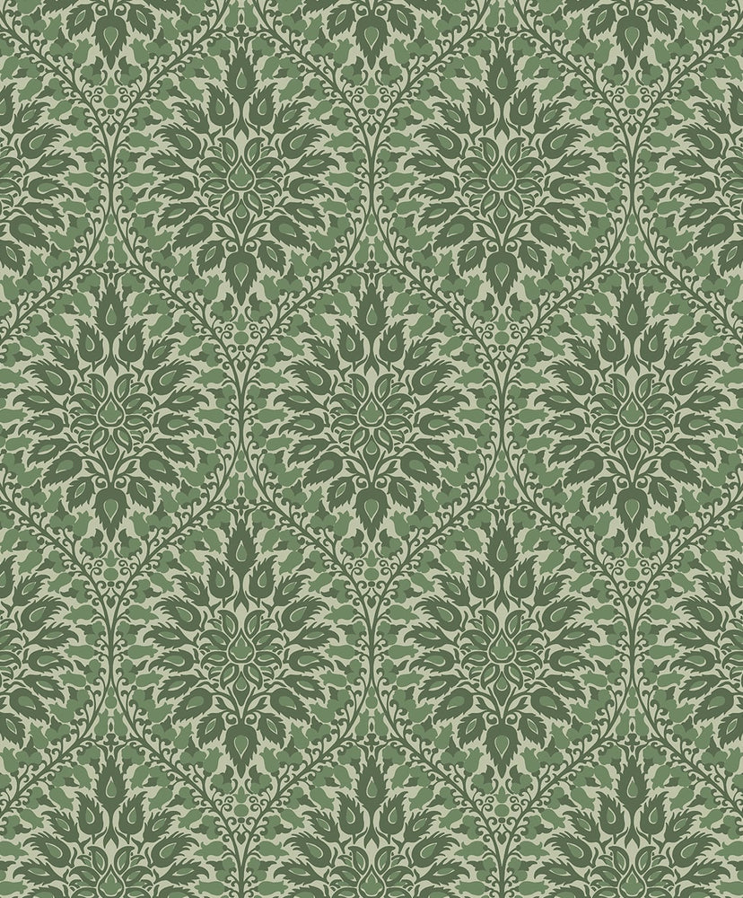 Ogee vintage wallpaper ET12904 from the Arts and Crafts collection by Seabrook Designs