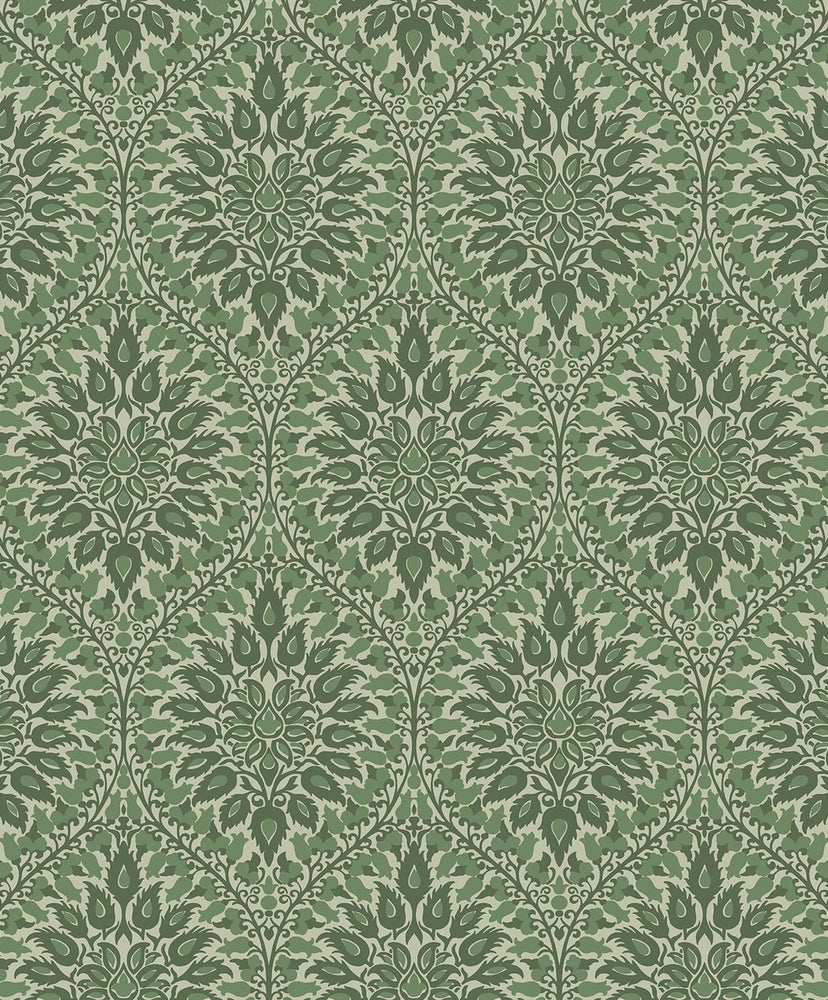 Ogee vintage wallpaper ET12904 from the Arts and Crafts collection by Seabrook Designs