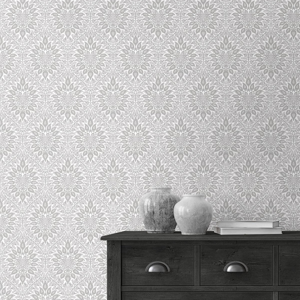 
                  
                    Ogee vintage wallpaper decor ET12908 from the Arts and Crafts collection by Seabrook Designs
                  
                