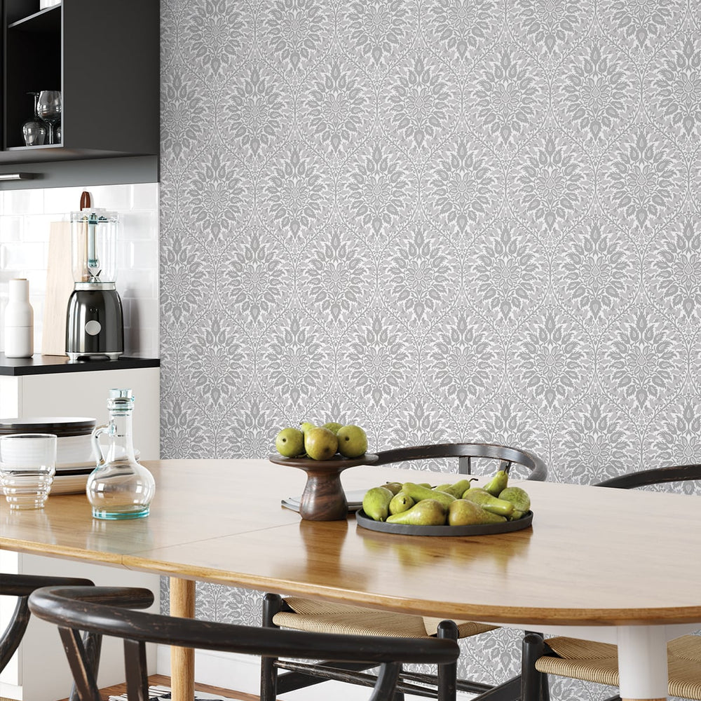 
                  
                    Ogee vintage wallpaper kitchen ET12908 from the Arts and Crafts collection by Seabrook Designs
                  
                