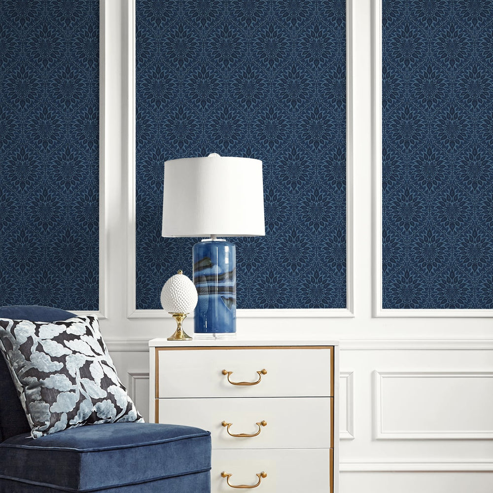 
                  
                    Ogee vintage wallpaper decor ET12912 from the Arts and Crafts collection by Seabrook Designs
                  
                