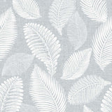 EW10028 tossed leaves botanical wallpaper from the White Heron collection by Etten Studios