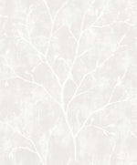 EW10208 branch botanical wallpaper from the White Heron collection by Etten Studios