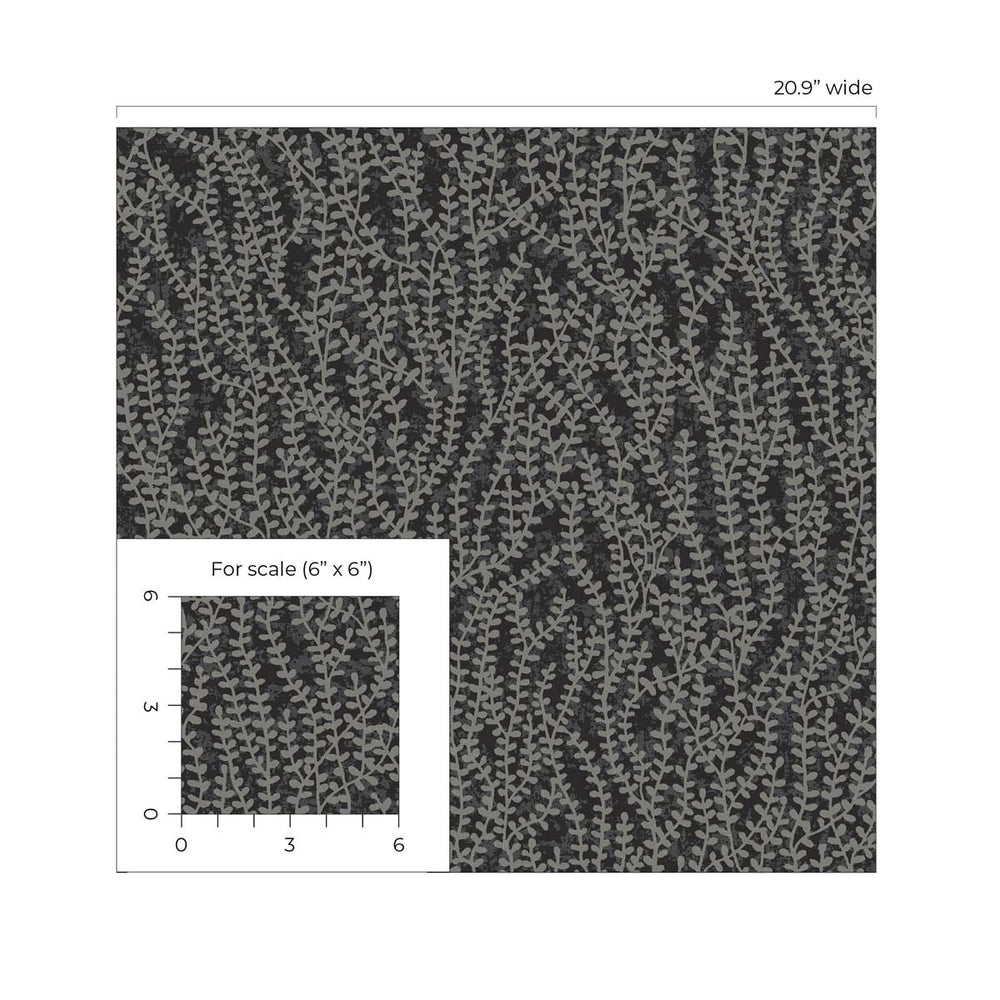 
                  
                    EW10600 botanical beaded wallpaper scale from the White Heron collection by Etten Studios
                  
                