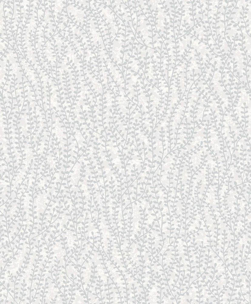EW10608 botanical beaded wallpaper from the White Heron collection by Etten Studios
