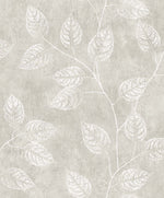 EW10807 leaf botanical wallpaper from the White Heron collection by Etten Studios
