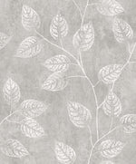 EW10808 leaf botanical wallpaper from the White Heron collection by Etten Studios