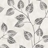 EW10820 leaf botanical wallpaper from the White Heron collection by Etten Studios