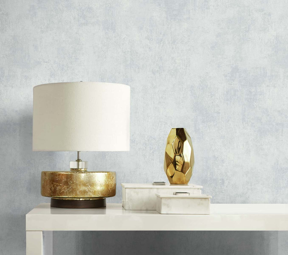 EW10918 faux plaster wallpaper decor from the White Heron collection by Etten Studios
