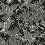 EW11000 crane wallpaper from the White Heron collection by Etten Studios
