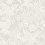 EW11010 crane wallpaper from the White Heron collection by Etten Studios