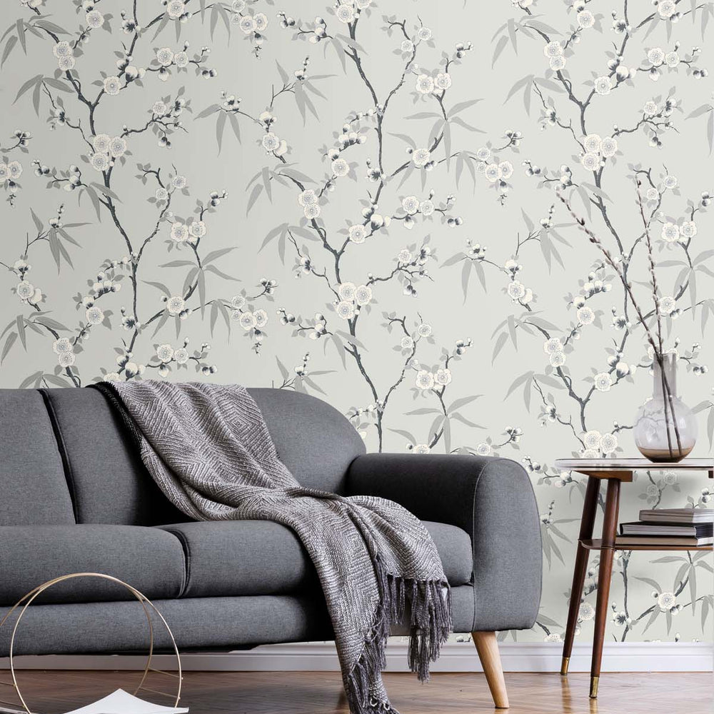 
                  
                    EW11100 floral wallpaper living room from the White Heron collection by Etten Studios
                  
                